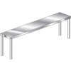 Aero Manufacturing 2O-1048 Aerospec 14 Gauge Single Overshelf 304 Stainless Steel - NSF 48"W x 10"D