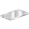 Aero Manufacturing 3TCV-2472 16 Gauge Countertop 304 Stainless Steel - V-Edge 72"W x 24"D