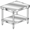 Aero Manufacturing 4MGU-3636 16 Gauge Mixer Stand 430 Stainless Steel - Galvanized Frame/Shelf 36x36