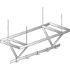 Aero Manufacturing CPS-72 72"W x 24"D SS NSF Ceiling Mount Pot Rack