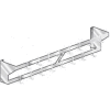 Aero Manufacturing WPS-132 Wall-Mounted Pot Rack Stainless Steel - Double Bar NSF 132"W x 12"D