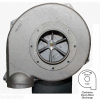 Americraft Aluminum Blower, HADP15-15-T-TE-CWDB, 15 HP, 3 PH, TEFC, CW, Downblast