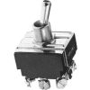 Toggle Switch, 125/250V, 10/20A, Black/Silver, For Cleveland, 19967
