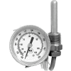 Temperature Gauge, 2" Dia., -100-220F, Rear Palnut, For American Dish Service, 299-1005