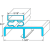Door Gasket 25-1/4" x 58" For Victory, VIC50600803