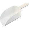 Alegacy 15173 - Plastic Scoop, Flat Bottom - Pkg Qty 12