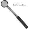 Alegacy 5723P - Food Portioner Perforated 3 Oz., Black Plastic Handle - Pkg Qty 12