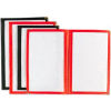 Alegacy 70MCB - Double Menu Cover, 6-1/2" x 9" Black