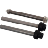 Alegacy OP80 - Overflow Pipe, 8-3/8"H, Rubber Plug Fits 1 and 1-1/2" Drains