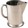 Alegacy S980 - Water Pitcher With Ice Bridge Stainless Steel 64 Oz.
