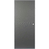 CECO Hollow Steel Security Door 48"W X 80"H, 24"W X 12"H Louver, Cylindrical Prep, SteelCraft Hinge