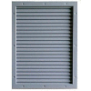 CECO Door Louver Kit, Stainless Steel, 12"W X 12"H