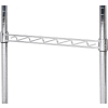 Nexel® AHR18C Chrome Hanging Rail 18"