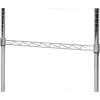 Nexel® AHR24C Chrome Hanging Rail 24"