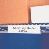 Wire Shelving Label Holder, 6" x 1-5/16", Clear (25 pcs/pkg)