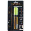 American Metalcraft BLSMA720YE - Securit Chalk Markers, Rain & Smear Proof, Big Tip, Yellow
