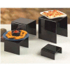 American Metalcraft BRS2 - Riser Set, Four Piece, Black Acrylic