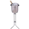 American Metalcraft CBS33 - Champagne Bucket & Stand, Holds 2 Bottles