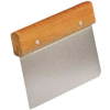 American Metalcraft DS6704 - Dough Cutter/Scraper, 6 x 4-1/2", Wooden Handle