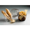 American Metalcraft FRUC7 - Birdnest Basket, 7" Dia. x 5"H, Round