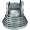 American Metalcraft HC5115 - Pizza Pan, Self Stacking, 15" Dia., 1-1/2" Deep, Solid, With Hard Coat
