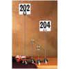 American Metalcraft HPCH12 - Number Stand, 12"