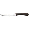 American Metalcraft KNF2 - Steak Knife, 9", Rounded Tip, Black Plastic Handle