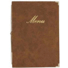 American Metalcraft MCCRLSBI - Securit Classic Sewn Menu Cover, 10 x 13, Faux Leather Finish