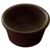 American Metalcraft MRF150BL - Ramekin, 1-1/2 Oz. Cap, Fluted Sides, Black