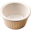 American Metalcraft MRF150W - Ramekin, 1-1/2 Oz. Cap, Fluted Sides, White