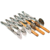 American Metalcraft MWPC6X2 - Multi-Wheel Pastry Cutter, (6) 2" Parallel Wheels, Closed