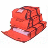 American Metalcraft PBDX1805 - Deluxe Pizza Delivery Bag, 18" x 18" x 5"
