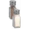 American Metalcraft PNS24 - Salt & Pepper Shaker, 2 Oz., Glass Base, Mushroom Top