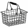 American Metalcraft RBHB975 - Basket W/Double Handle, Rectangular, 9 x 7 x 5, Black Wire