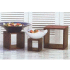 American Metalcraft RSM2 - Wood Riser Set, Mahogany