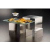 American Metalcraft RSS3 - Riser, Set Of 3, Satin Finish, Stainless Steel
