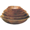 American Metalcraft RWW8 - Salad/Pasta Bowl, 8" Dia., Keyaki Wood