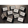 American Metalcraft SIGNSK9 - Skim Milk Sign, Triangular, 3 x 1-3/4, Black W/ Silver Label