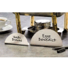 American Metalcraft SMS1 - Card Sign, 5 x 2-1/2 x 2-1/2, Write On, Wipe Off