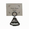 American Metalcraft SNB2 - Number Holder, 3"H, Spiral, Black