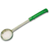 American Metalcraft SPN4 - Spooner, Ladle Style Solid Bowl, 4 Oz, 3-3/8" Dia., Grip Handle, Green