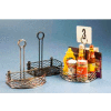 American Metalcraft SRBNC2 - Birdnest Condiment Rack, 5-5/8 x 8 x 9-1/8, Semi Round Wire, Chrome
