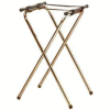 American Metalcraft TRSD1815 - Deluxe Tray Stand, 19-1/2" x 15" x 31", Black Nylon Straps, Folding