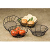 American Metalcraft WSB69 - Basket, 6" x 9", Wavy Side, Mesh Bottom