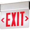 Lithonia Lighting EDGNY 2 R EL M4 Surface Mount LED Edge-Lit Exit Sign, Double-Face Self Powered