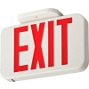 Acuity Switchable Red/Green LED Exit Sign with Battery Back-up