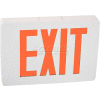 Lithonia LQC W 1 R EL N Quantum White/Red Exit w/ Battery