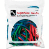 Alliance® Supersize Bands™ Rubber Bands, 12", 14", 17" x 1/4", Red, Green, Blue, 24/Pack