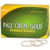 Alliance® Pale Crepe Gold® Rubber Bands, Size # 19, 3-1/2"x 1/16", Natural, 1 lb. Box