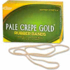 Alliance® Pale Crepe Gold® Rubber Bands, Size # 117B, 7" x 1/8", Natural, 1 lb. Box